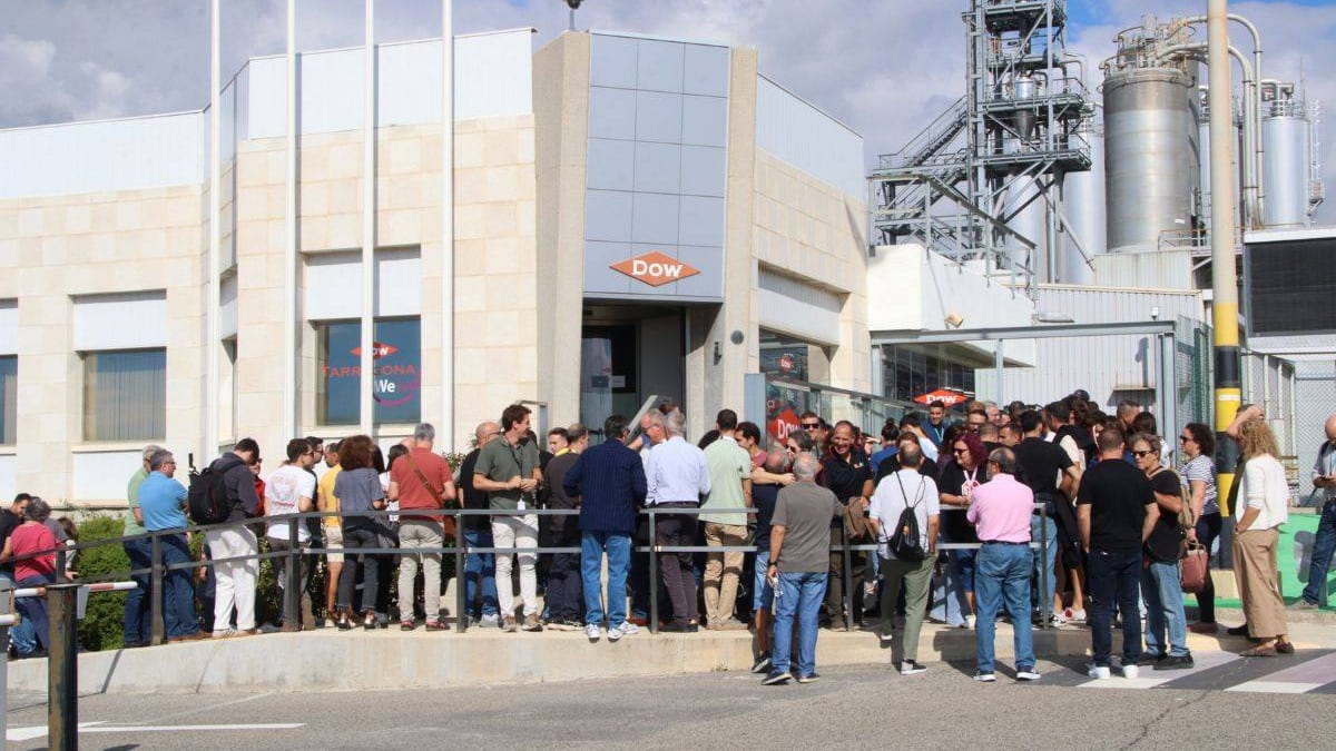 Fotografía que ilustra la noticia: Dow presenta l'expedient per acomiadar 116 persones, la majoria a la planta de Tarragona