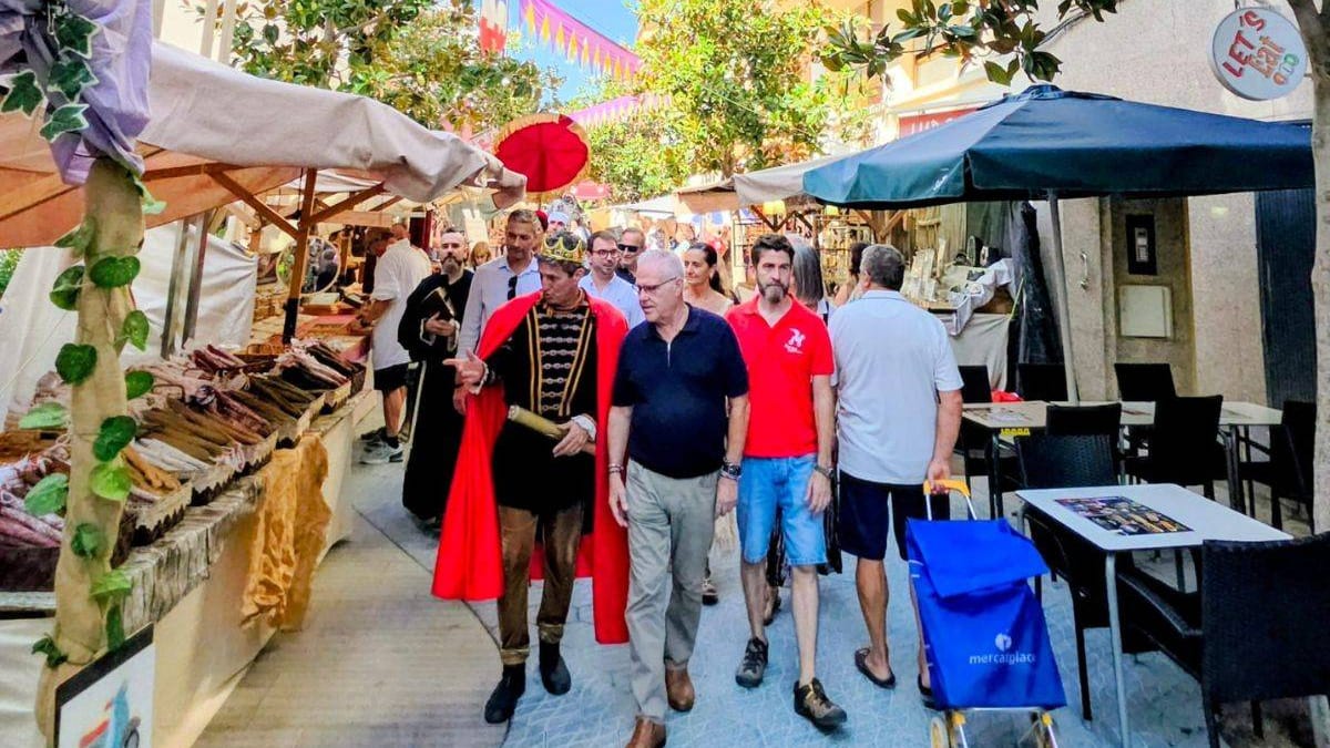 Fotografía que ilustra la noticia: La Festa del Rei Jaume I recupera les Nits Daurades ajornades aquest diumenge a Salou